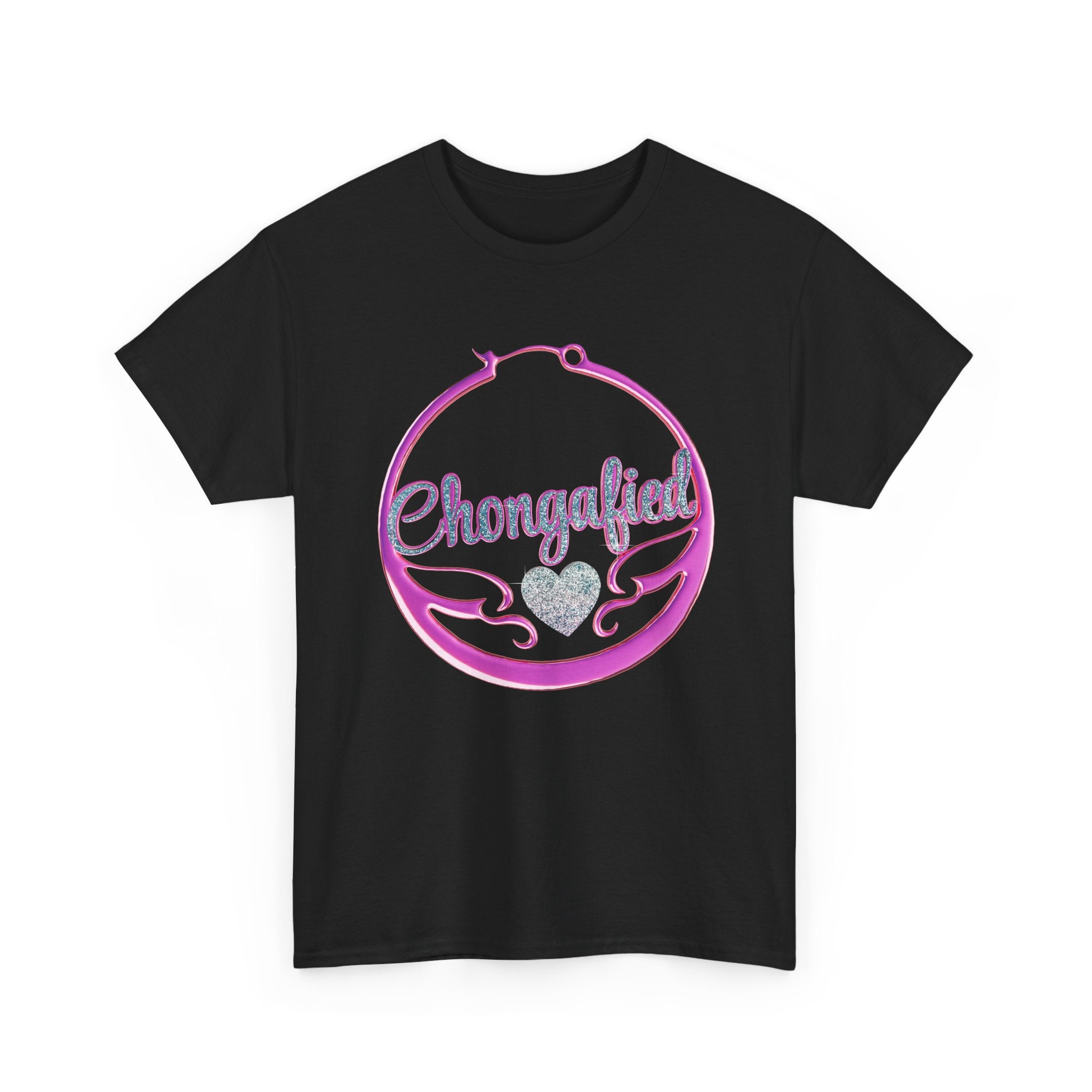 Chongafied Hoop Earring Tee